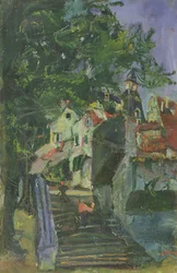 The Steps of Chartres, c.1933-34